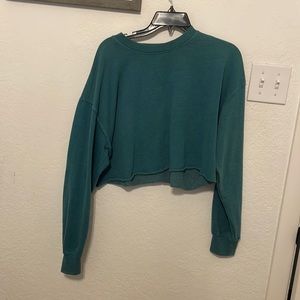 Cropped sweatshirt
